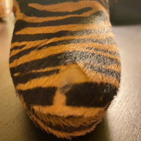 PRADA horse hair tiger pattern boots. - Picture 9 of 10